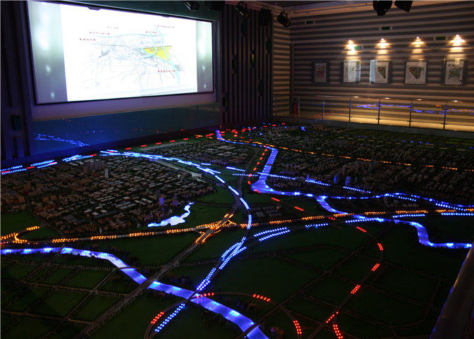 郑州工业区规划模型